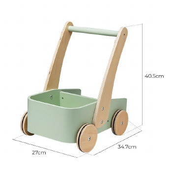 Duwwagen groen