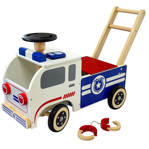 Loopwagen politie; I'm Toy 87210