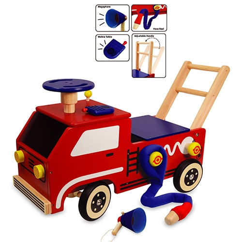 Loopwagen brandweer; I'm Toy 87120