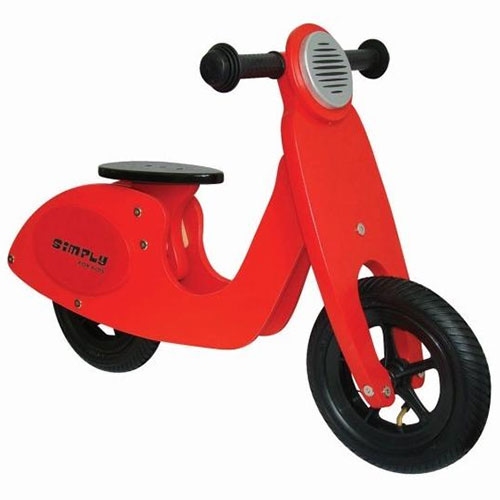 Scooter rood Simply Hoogte verstelbaar 31,5 tot 36 CM Hoogte
