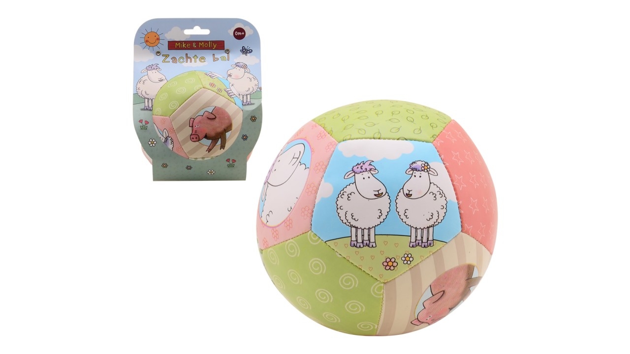 Mike & Molly - Zachte bal in zachte kleuren